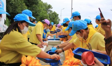 สมุทรปราการจัดกิจกรรมจิตอาสาพัฒนา "สร้างจิตอนุรักษ์ฟื้นฟู ปล่อยพันธุ์ปูคืนสู่ธรรมชาติ"