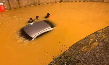 คนบัวใหญ่หน่าย!อุโมงค์ทางลอดรถไฟทางคู่น้ำท่วมซ้ำซากไร้ทางแก้ไข