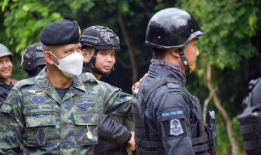 ผบ.ฉก.นราธิวาส ตรวจเยี่ยมกำลังพลฝึกทบทวน หน่วยปฏิบัติการพิเศษร่วมป่าภูเขา ฉก.ยะลา