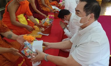 "อดีต สว.ตาก-รองเอิร์ธ  อบจ.ตาก"  ร่วมงานประเพณี "แล้อุ๊ปั๊ดตะก่า" สืบสานประเพณีชาวไทยใหญ่