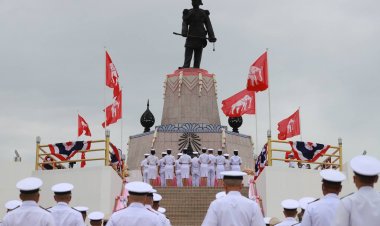 นายก “ตู่-นันทิดา” ร่วมงานรำลึกวิกฤต ร.ศ.112 ปีที่ 129 กองทัพเรือ ป้อมจุลจอมเกล้า