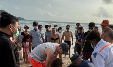 คลื่นยักษ์ซัดร่างนทท.ไทย-อังกฤษ ดับสลด 2 ศพ เจ็บสาหัสอีก 2 ที่หาดภูเก็ต