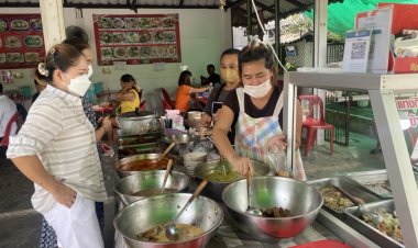 สวนกระแสของแพง ข้าวแกง 10 บาท อิ่มท้องอร่อย ตักไม่อั้น ลดค่าครองชีพพุ่งลิ่ว