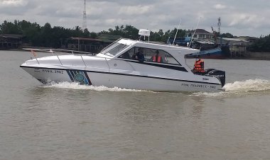 ศรชล.ภาค 1 บูรณาการค้นหาประมงพลัดตกทะเล พบกลายเป็นศพบริเวณดอนหอยหลอด