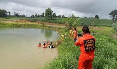 หนุ่มแรงงานก่อสร้างหักดิบงดเหล้าเข้าพรรษา 3 วันวูบจมน้ำดับคาสระน้ำ