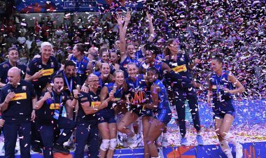 สุดแกร่ง!"สาวอิตาลี"ตบ"บราซิล 3-0 แซต คว้าแชมป์ศึกเนชั่นส์ ลีก หนแแรก