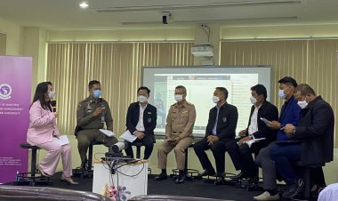 ศรชล.ภาค 1 ร่วมเสวนา “เหลียวหน้าแลหลัง ทางออกวิกฤตการค้ามนุษย์ประมงไทย”