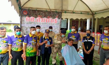 อำเภอโพธิ์ศรีสุวรรณ ออกหน่วยบริการโครงการโครงการศูนย์ดำรงธรรมอำเภอ ยิ้ม เคลื่อนที