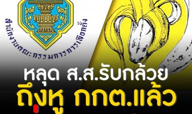ปมไลน์หลุด ส.ส.รับกล้วย ถึงหู กกต. - เร่งดำเนินการตรวจสอบ