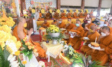 ทำบุญน้อมมุทิตาสักการะ พระครูสิริเมตตาธรรมเจ้าคณะอำเภอภูเขียว