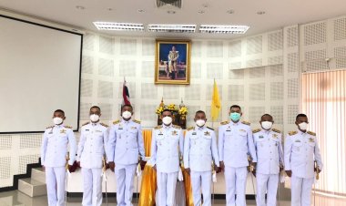 ผกก.สภ.แม่สอด  นำข้าราชการตำรวจ  ถวายสัตย์ปฏิญาณเพื่อเป็นข้าราชการที่ดีและพลังของแผ่นดิน ประจำปี 2565