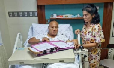 แม่ทัพเกรียงอาการดีขึ้นมากเริ่มเซ็นเอกสารแฟ้มบ้างแล้วหลังจากได้รับกำลังได้รับกำลังใจจากทุกฝ่าย