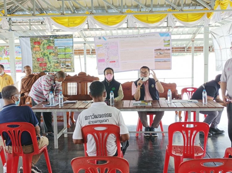 โครงการชลประทานศรีสะเกษเดินหน้าขุดลอกห้วยคล้าขุขันธ์แก้น้ำท่วม-ภัยแล้ง