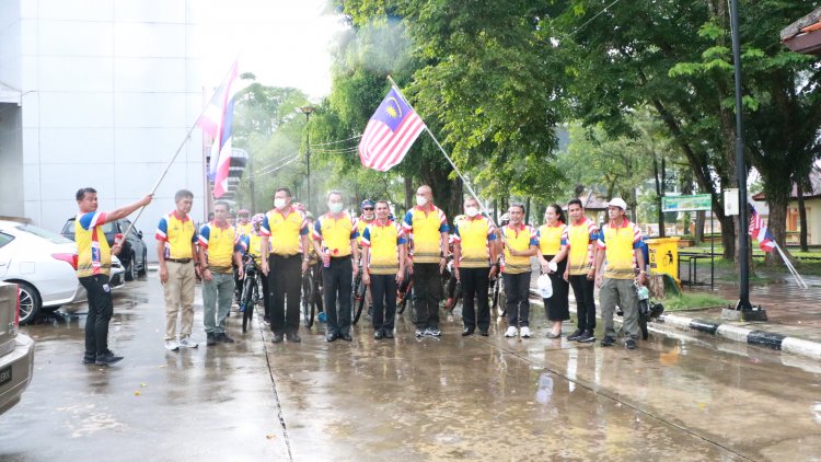 ปั่นเทิดพระเกียรติมิตรภาพไทย-มาเลเซีย กระชับสัมพันธ์ กระตุ้นเศรษฐกิจกลับมาคึกคัก