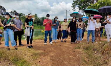 มหาวิทยาลัยนิดาลงพบชุมชนเกษตรอินทรีย์เขาไม้แก้วหาแนวทางร่วมกันพัฒนา