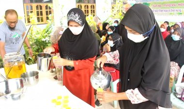 วิทยาลัยชุมชนยะลาอบรมแปรรูปสมุนไพรสู่บรรจุภัณฑ์ดีเพื่อเพิ่มมูลค่าทางการตลาด