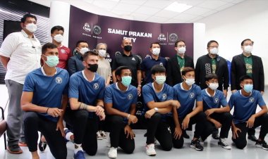 เขี้ยวสมุทรทุ่ม 30  ล.ดั 2 นักเตะเยาวชนทีมชาติไทยลุยไทยลีก2 ตั้งเป้าคัมแบ็คไทยลีค 1ปีหน้า