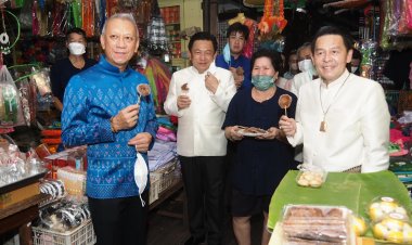 รมว.กระทรวงการท่องเที่ยวและกีฬาประธานเปิดงานท่องเที่ยวตลาดโบราณบางพลี
