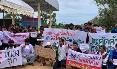 ม็อบปัตตานีต้านโรงไฟฟ้าขยะหนองจิกท่ามกลางเปิดเวทีฟังเสียงปชช.วุ่นวาย