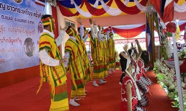 "ป.อาวุโส แม่สอด " เปิดงาน อนุรักษ์ประเพณีจัดงานผูกข้อมือยิ่งใหญ่ ชาวกะเหรี่ยง ปี 2565