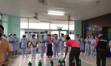 โรงพยาบาลศรีสะเกษ โดยนายแพทย์ชลวิทย์ หลาวทอง ผอ.รพ.ศรีสะเกษ