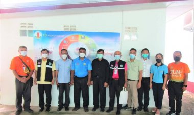 เทศบาลตำบลผือใหญ่ประชุมหลายฝ่าย เตรียมก่อสร้างระบบบำบัดสิ่งปฏิกูล