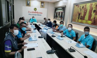 อำเภอโพธิ์ศรีสุวรรณเมืองศรีสะเกษเตรียมรับเหตุอุทักภัยตลอด24ชั่วโมง