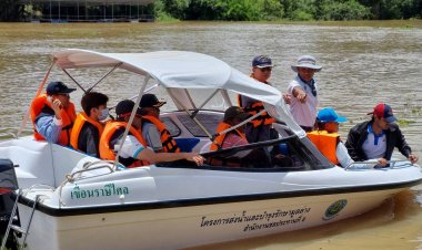 โครงการชลประทานศรีสะเกษ ประชุมเตรียมความพร้อมบริหารจัดการน้ำร่วมกับโครงการส่งน้ำและบำรุงรักษามูลล่าง