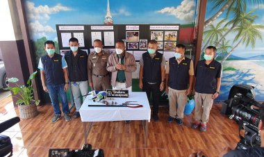 ตำรวจพระสมุทรเจดีย์ แถลงสี่คดีใหญ่ฆ่าคนตาย ยกพวกตีกันและแชร์ลูกโซ่