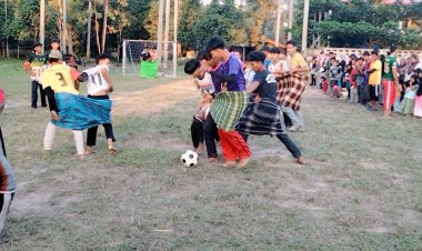 วัยรุ่นใต้ ท้าแข้งนุ่งโสร่ง โชว์สาวสร้างความสามัคคีในชุมชน นราธิวาส