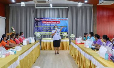 เทศบาลตำบลขุนหาญจัดโครงการ อสม.พลังชุมชน ตำบลสิสุขใจ ห่างไกลโรคเรื้อรัง