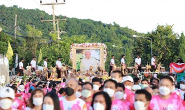 พลังศรัทธาเชิญอัฐิ "พล.อ. เปรม" จากรพ.สงขลานครินทร์ไว้ที่สวนประวัติศาสตร์ฯสงขลา