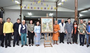 ชุ่มฉ่ำ “อมตะสยาม”! อว. โชว์อัตลักษณ์ท้องถิ่นผ่านเสียงดนตรี ที่วัดใหญ่สุวรรณาราม จ.เพชรบุรี