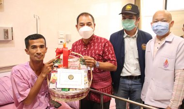 ผู้ช่วย เลขาธิการ ศอ.บต.รุดเยี่ยม2 อาสาสมัครทหารพรานเหยื่อไฟใต้