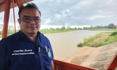 ชลประทานพิจิตรแจงแม่น้ำยม-แม่น้ำน่านจ่อล้นตลิ่งเตือนชาวนาเร่งเกี่ยวข้าวก่อนน้ำจะท่วม