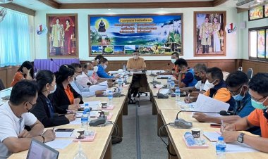 ขุนหาญประชุมหารือเพื่อเตรียมการลงทะเบียนสวัสดิการแห่งรัฐปี 2565