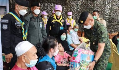 "หน่วยเฉพาะกิจยะลาไม่ทิ้งท่าน"ยกระดับคุณภาพชีวิตมอบความสุขแก่ประชาชนผู้ยากไร้