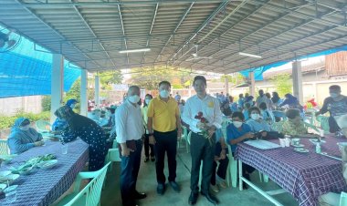 สามผู้นำท้องถิ่นชื่อดังแม่สอดร่วมประชุมผู้สูงอายุชุมชนอิสลาม