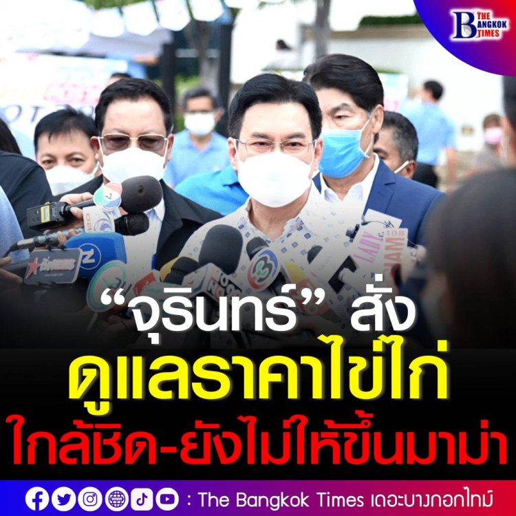 “จุรินทร์” สั่งดูแลราคาไข่ไก่ใกล้ชิด พร้อมตรึงราคาสินค้า ยังไม่อนุญาตให้ บะหมี่กึ่งสำเร็จรูปปรับขึ้น