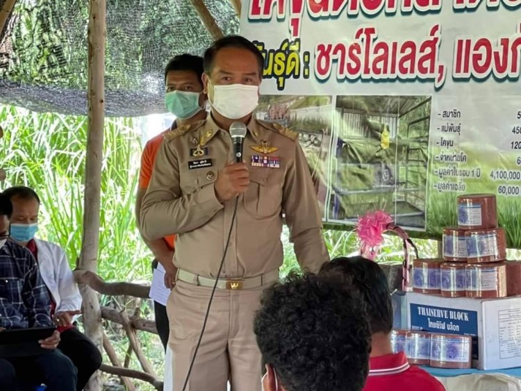 ผู้ว่าฯศรีสะเกษ ลุย.! ออกตรวจติดตามการขับเคลื่อนวาระจังหวัดศรีสะเกษ