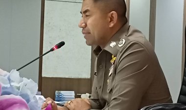 "บิ๊กโจ๊ก"  แถลงสรุปผลการปฏิบัติงานจับกุมผู้ต้องหาความผิดคดีค้ามนุษย์ และคดีฟอกเงิน