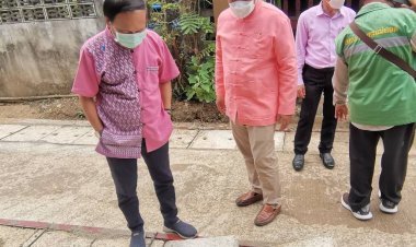 "นายกเสริฐ" นำคณะ ลงพื้นที่ติดตามงานก่อสร้างถนนและท่อระบายน้ำในชุมชนมณีไพรสณฑ์