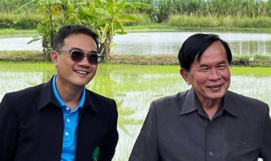 ปธ.กมธ.กิจการสภาจับมือ"นราพัฒน์" ผช.รมต.เกษตรลงพื้นที่เมืองชาละวันติดตามนโยบายช่วยเกษตรกร