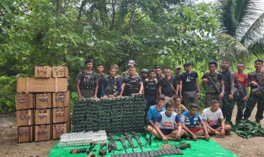 กกล.KNLA =KNU ยึดอาวุธและกระสุน ทหารเมียนมา.บริเวณเส้นทาง  วาเลย์ - เมียวดี รัฐกะเหรี่ยง  