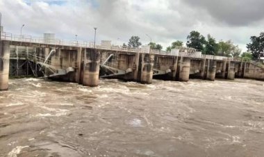 เขื่อนราษีไศล ยกประตูระบายน้ำทั้งหมด 7 บานให้น้ำไหลคล่องตัว