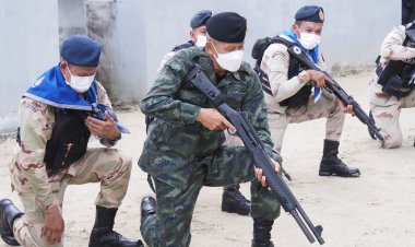 ผบ.ฉก.นราธิวาส สั่งเน้นย้ำชคต.ปฎิบัติงานด้วยความระมัดระวัง ไม่ประมาท ต้องตื่นตัวอยู่เสมอ