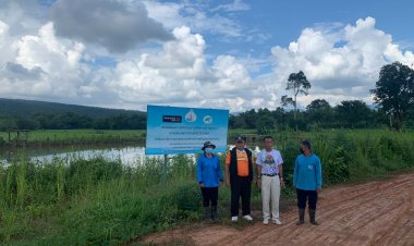 นายก อบต.นาฝายชัยภูมิ นำสำรวจแหล่งน้ำห้วยน้ำหนาวพัฒนา เพื่อรองบสนับสนุนให้มีพื้นที่เก็บน้ำ