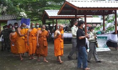 ฌาปนกิจศพแล้วเจ้าหน้าที่อุทยานทับลานถูกช้างป่าไล่ทำร้ายเสียชีวิต