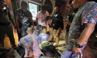 นาทีเดือดจี้ชิงทอง! หนุ่มทุ่งสงยิงสนั่นเปิดทางหนีแต่หนีไม่รอดถูกเจ้าของร้านยิงสวนเจ็บสาหัส