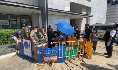 ชาวต่างชาติตกตึกดับปริศนาชั้น 9 เสียชีวิตคาที่